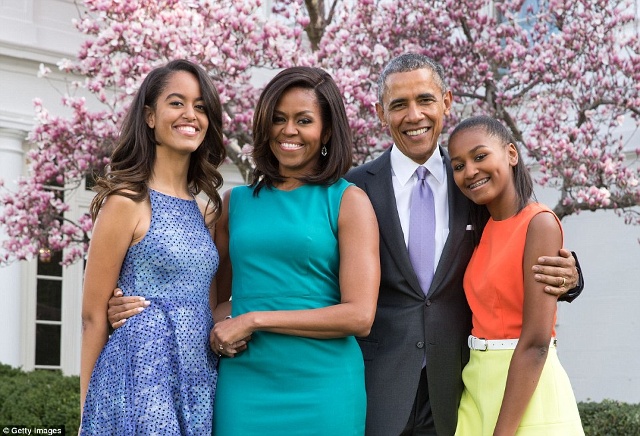 Gia đình Tổng thống Obama.